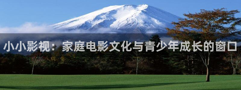 红叶影城：小小影视：家庭电影文化与青少年成长的窗口